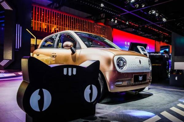 欧拉黑猫新能源汽车清洁