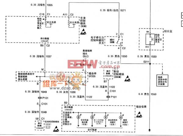 别克君威(REGAL)电路解析