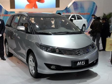 2013-2014年比亚迪M6维修电路图