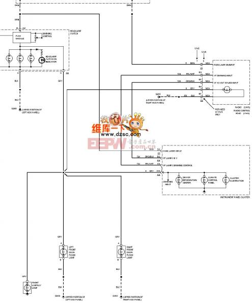 一汽大众高尔夫2015电路图