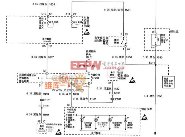 别克君威Regal2021年别克君威维修电路图