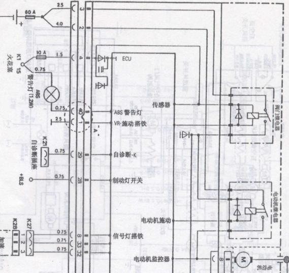 进口奔驰R400电子原理